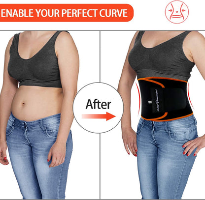 Upgraded Plus Size Waist Trimmer and Sweat Belt for Men and Women